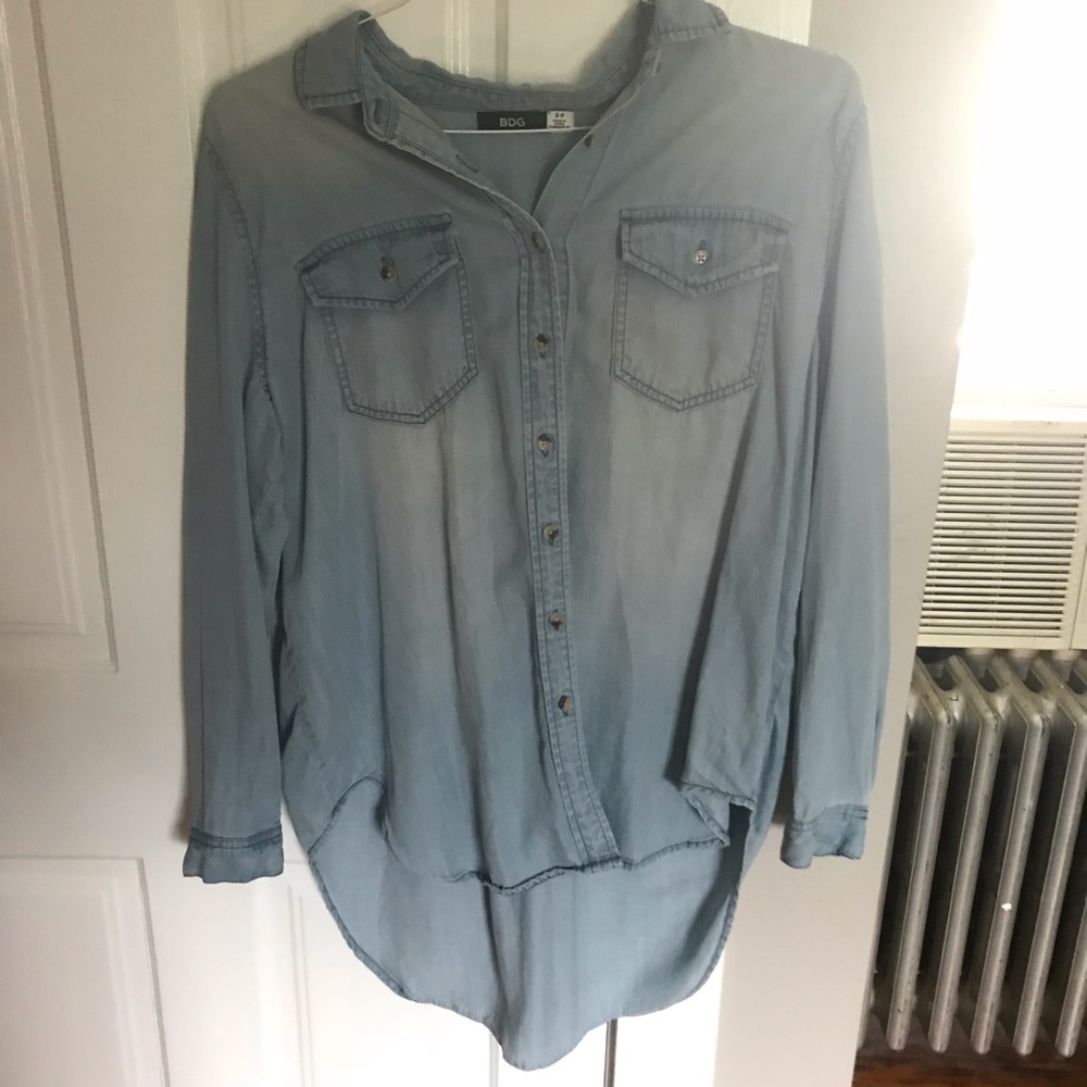 Denim Chambray Shirt BDG Small